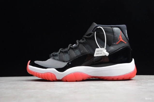 Bmlin Shoes 378037-010 Air Jordan (2012) Retro 11 Bred 0815